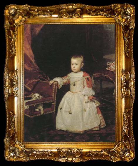 framed  Diego Velazquez Prince Felipe Prospero (df01), ta009-2